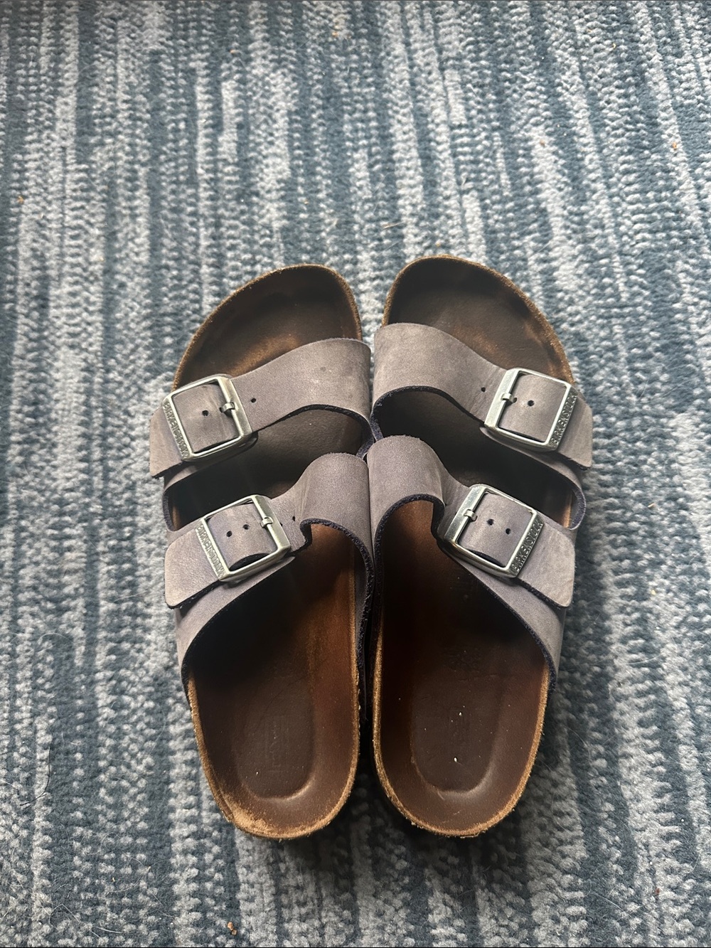 Birkenstock Arizona Sandals, Dusty Blue, Sz 40